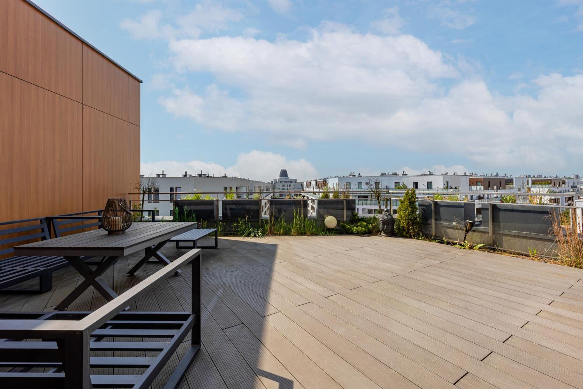Royal Garden Apartment In Wilanow By Renters Prestige Warschau Exterior foto